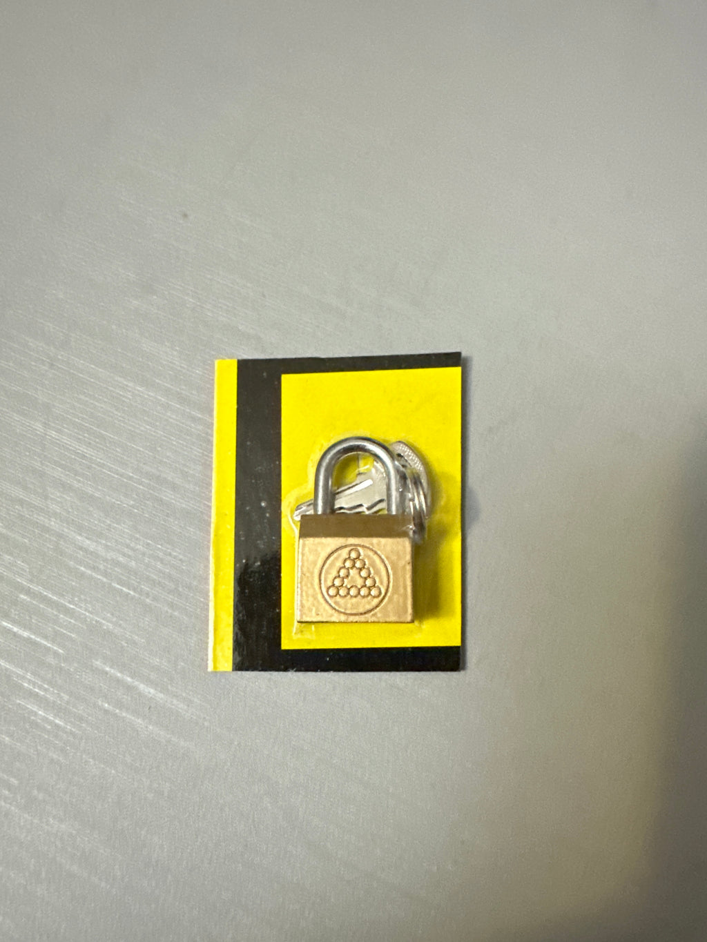 Mini Brass Padlock with 2 Keys