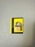 Mini Brass Padlock with 2 Keys