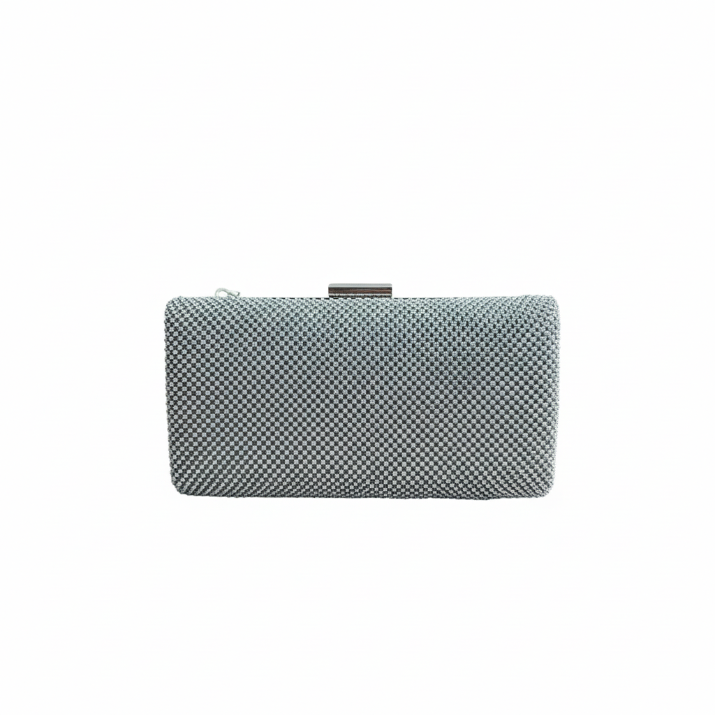 Diamante Clutch Bag with Chain Crossbody Strap