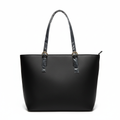 Black Tote shoulder handbag adjustable straps