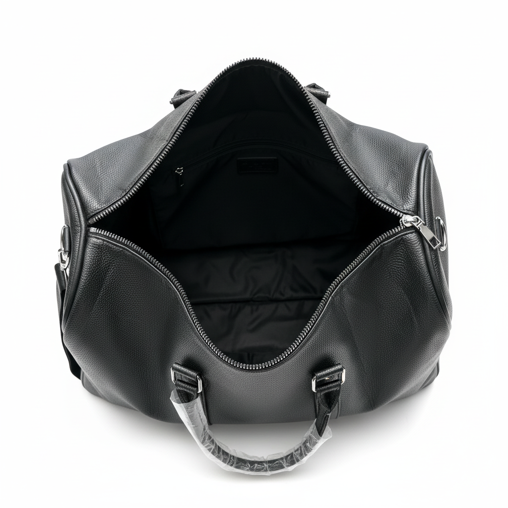 PU Leather Holdall Duffle Bag