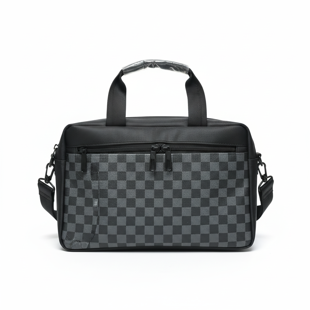 Men's Monogram Crossbody Messenger Bag