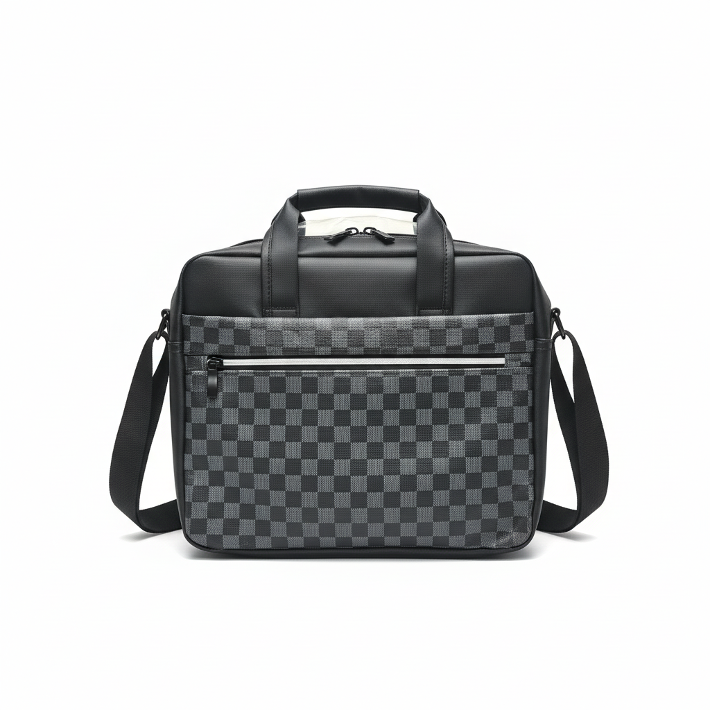 Men's Monogram Crossbody Messenger Bag